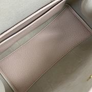 Loro Piana Loom Bag L25 Beige Calfskin 25x17x12cm - 5