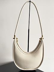 Bottega Veneta Hula Hoop White Bag 28x27x6cm - 6