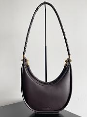 Bottega Veneta Hula Hoop Brown Bag 28x27x6cm - 5