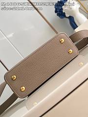 Louis Vuitton LV Mini Capucines Grey Bag 21x14x8cm - 5