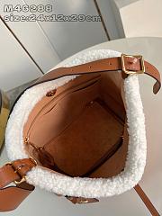 Louis Vuitton CarryAll PM Suede Brown Bag 29x24x12cm - 4