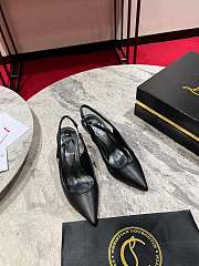 Christian Louboutin Sporty Kate Sling Black Pump 5.5cm - 3