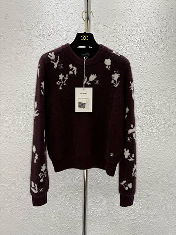 Chanel Brown Sweater 