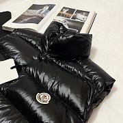 Moncler Black Tibb Down Vest - 3