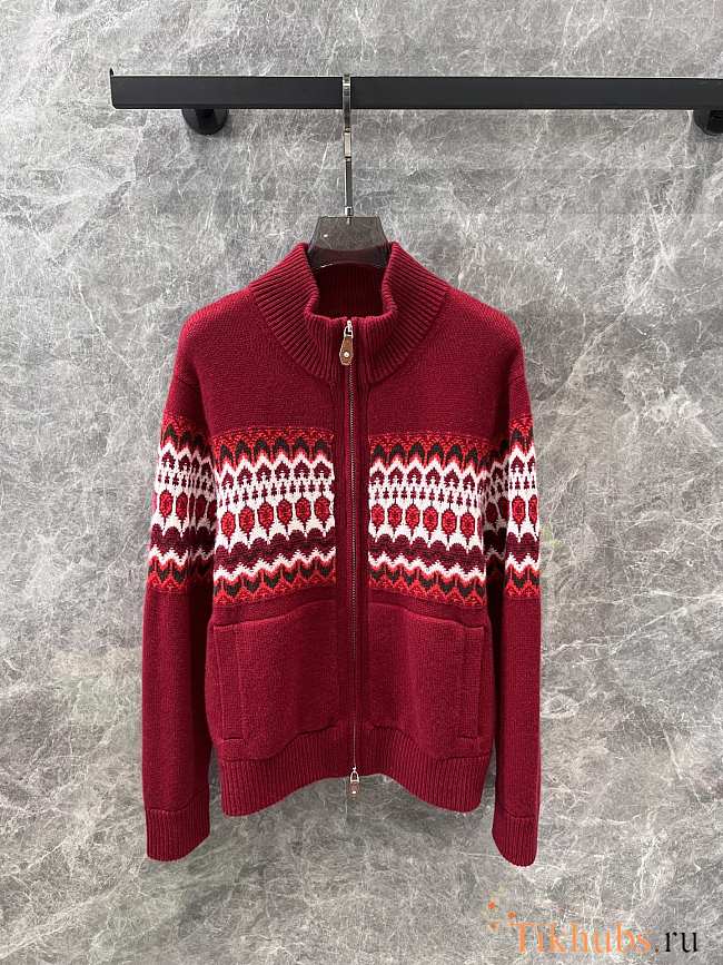 Loro Piana Alpe Pile Bomber Jumper - 1