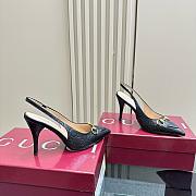 Gucci Women's Horsebit Pump Black 8.5cm - 4