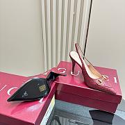 Gucci Women's Horsebit Pump Red 8.5cm - 4