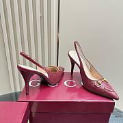 Gucci Women's Horsebit Pump Red 8.5cm - 3