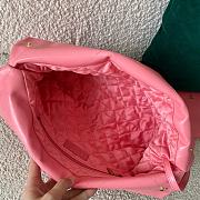 Chanel 22 Handbag Pink Lambskin Gold 37x31x7cm - 3