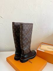 Louis Vuitton LV Territory Monogram Flat High Boot - 4