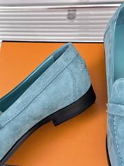 Hermes Destin Loafer Vert Deau - 4