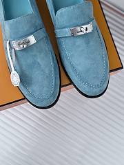 Hermes Destin Loafer Vert Deau - 3