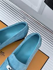 Hermes Destin Loafer Vert Deau - 2