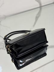 Prada Black Leather shoulder Bag 23x15x8.5cm - 6