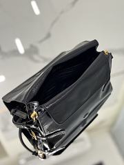 Prada Black Leather shoulder Bag 23x15x8.5cm - 4