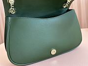Gucci Blondie small shoulder bag Suede Dark Green 26x16x8cm - 3