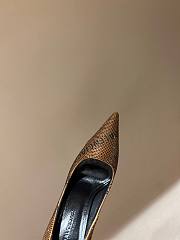 Balenciaga Square Knife Embellished Pumps 10cm - 4