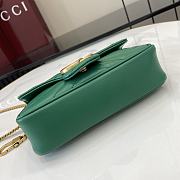Gucci GG Marmont Matelasse Super Mini Bag Green 16.5x10x5cm - 2