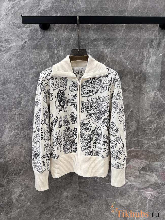 Dior DiorAlps Mock-Neck Cardigan - 1