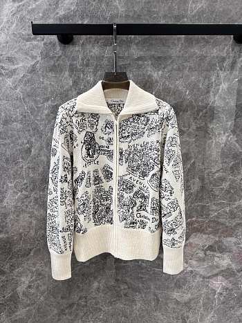 Dior DiorAlps Mock-Neck Cardigan