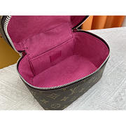 Louis Vuitton LV Nice Mini Cosmetic Bag Pink 20x13.5x12cm - 5