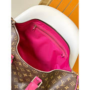 Louis Vuitton LV Keepall Bandouliere 45 Pondichery Pink 45x27x20cm - 5