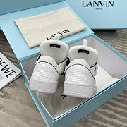 Lanvin Curb Casual Sneakers White Grey - 4