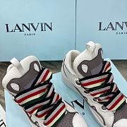Lanvin Curb Casual Sneakers White Grey - 3