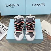 Lanvin Curb Casual Sneakers White Grey - 2