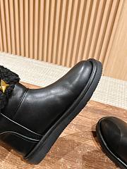 Valentino Black Leather Boot - 4