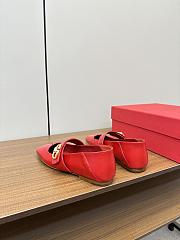 Valentino Garavani VLogo Locker Patent Red Mary Jane flat - 2