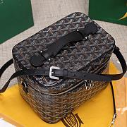 Goyard Muse Vanity Case Bag Black 16x14x20cm - 5