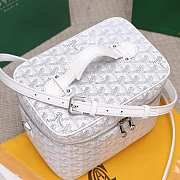 Goyard Muse Vanity Case Bag White 16x14x20cm - 6