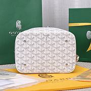 Goyard Muse Vanity Case Bag White 16x14x20cm - 5