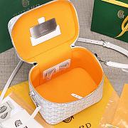 Goyard Muse Vanity Case Bag White 16x14x20cm - 4