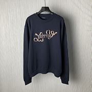 Louis Vuitton LV Navy Blue Sweater - 1
