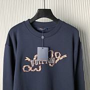 Louis Vuitton LV Navy Blue Sweater - 2