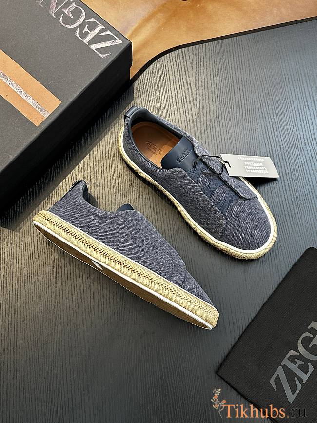 Zegna Blue Sneaker  - 1