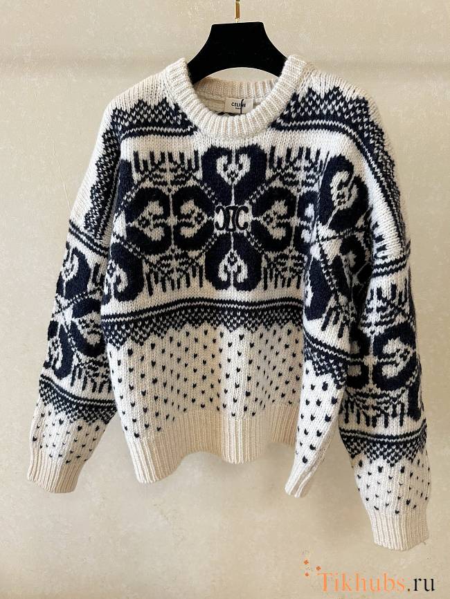 Celine Crew Neck Sweater  - 1