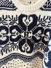 Celine Crew Neck Sweater  - 3