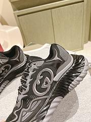 Gucci Men's Ripple Sneaker Black Mesh - 3