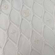 Louis Vuitton LV Embellished Cable Knit Wool Sweater - 3