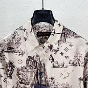 Louis Vuitton LV Long-Sleeved Silk Shirt - 3