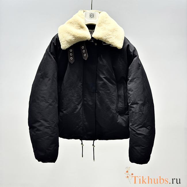 Loewe Puffer Jacket Technical Cotton Blend - 1