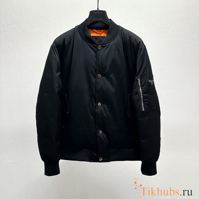 Prada Oversized Re-Nylon Bomber Jacket - 1