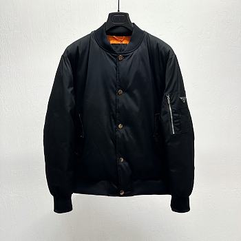 Prada Oversized Re-Nylon Bomber Jacket
