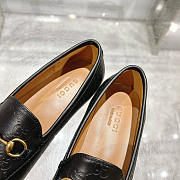 Gucci Horsebit GG Loafers Black - 5