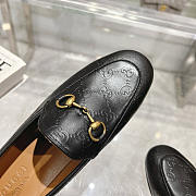 Gucci Horsebit GG Loafers Black - 3