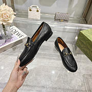 Gucci Horsebit GG Loafers Black - 2