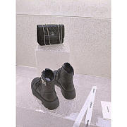 Chanel Calfskin Ankle Boots Black - 5